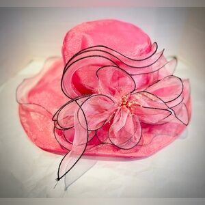 Kentucky Derby Bridal Tea Party Wedding Guest Church Hat
